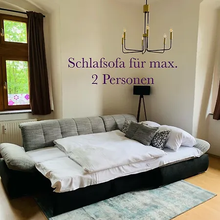 Burg Aue- Erzglueck - Familien - Im Gruenen - Zentral Appartement