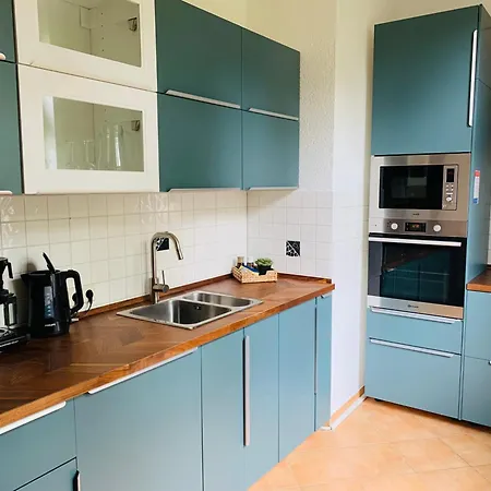 Burg Aue- Erzglueck - Familien - Im Gruenen - Zentral شقة أوي